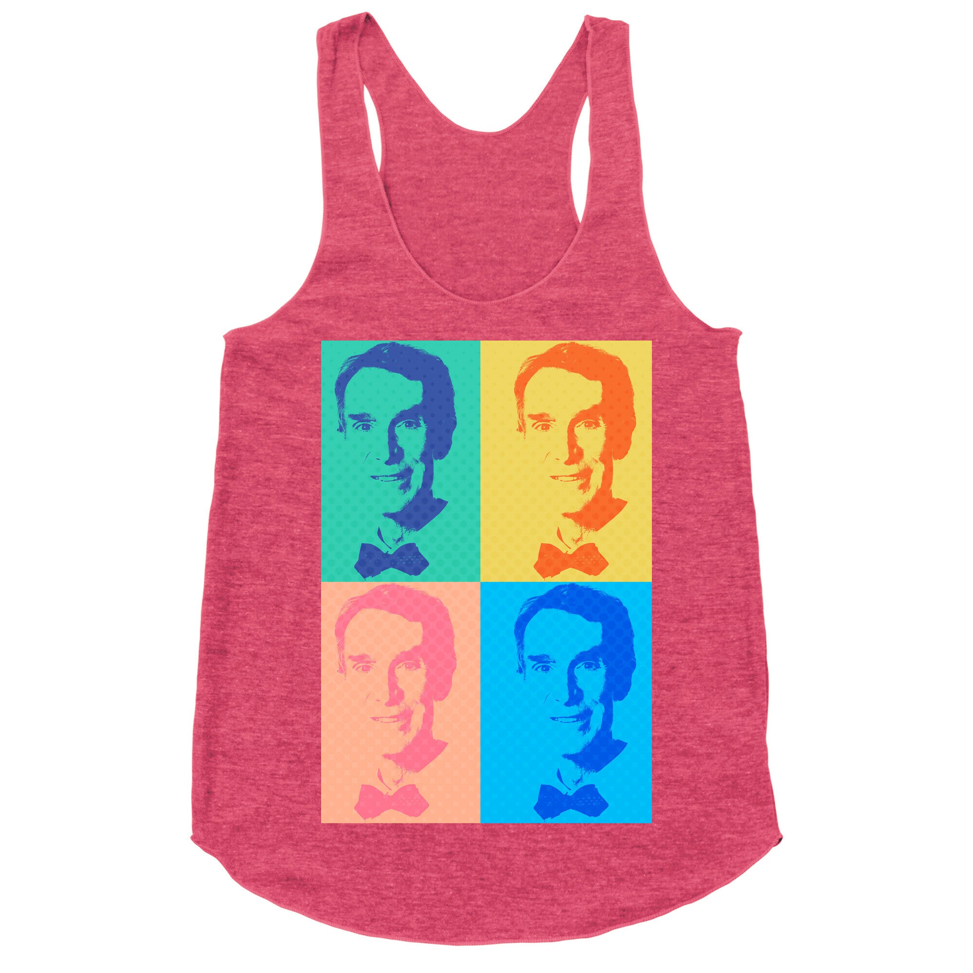 Pop Art Bill Nye Racerback Tank